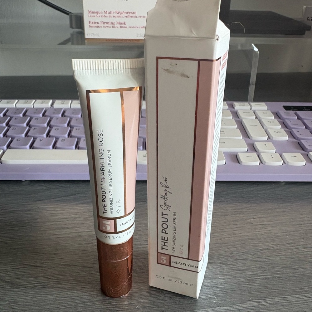 Beautybio The Pout Sparkling Rose Lip Serum